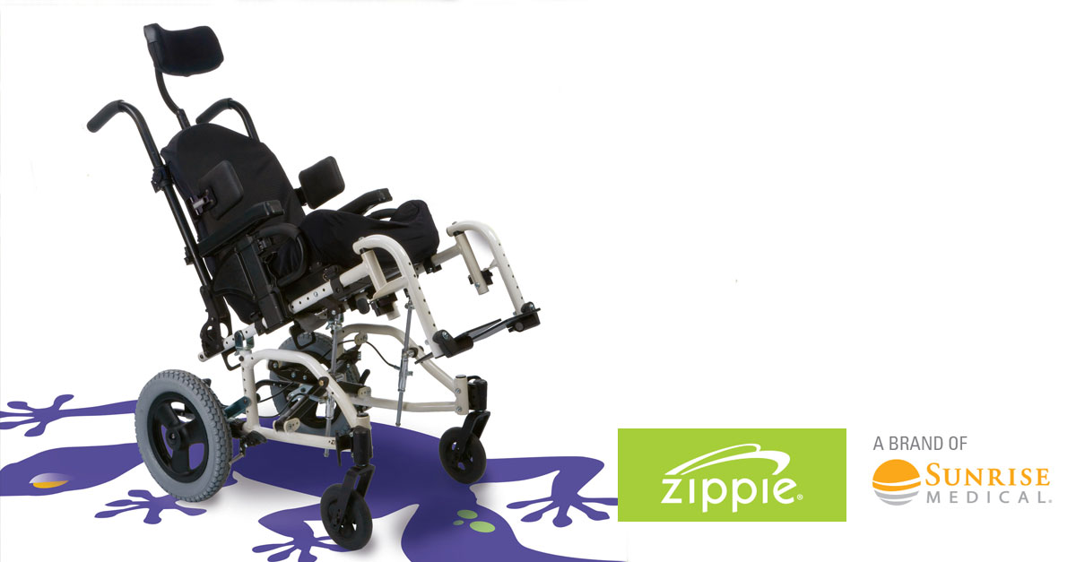 Zippie TS pediatric tiltinspace wheelchair Sunrise Medical