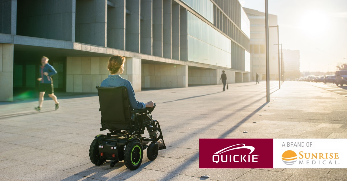 QUICKIE Q200 R Powered Wheelchair Sunrise Medical