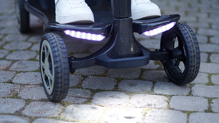 Most foldable scooters don’t offer lights this strong (but we think you deserve better)