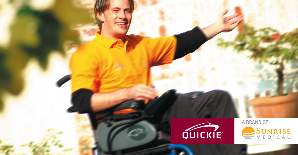 QUICKIE Rumba powered wheelchair Sunrise Medical