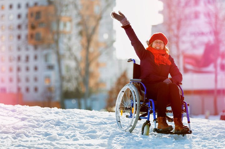 Winter wheelchair tips & tricks