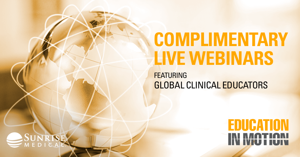 EDUCATION IN MOTION Launches Complimentary Live Webinars hosted by Global Clinical Educators 