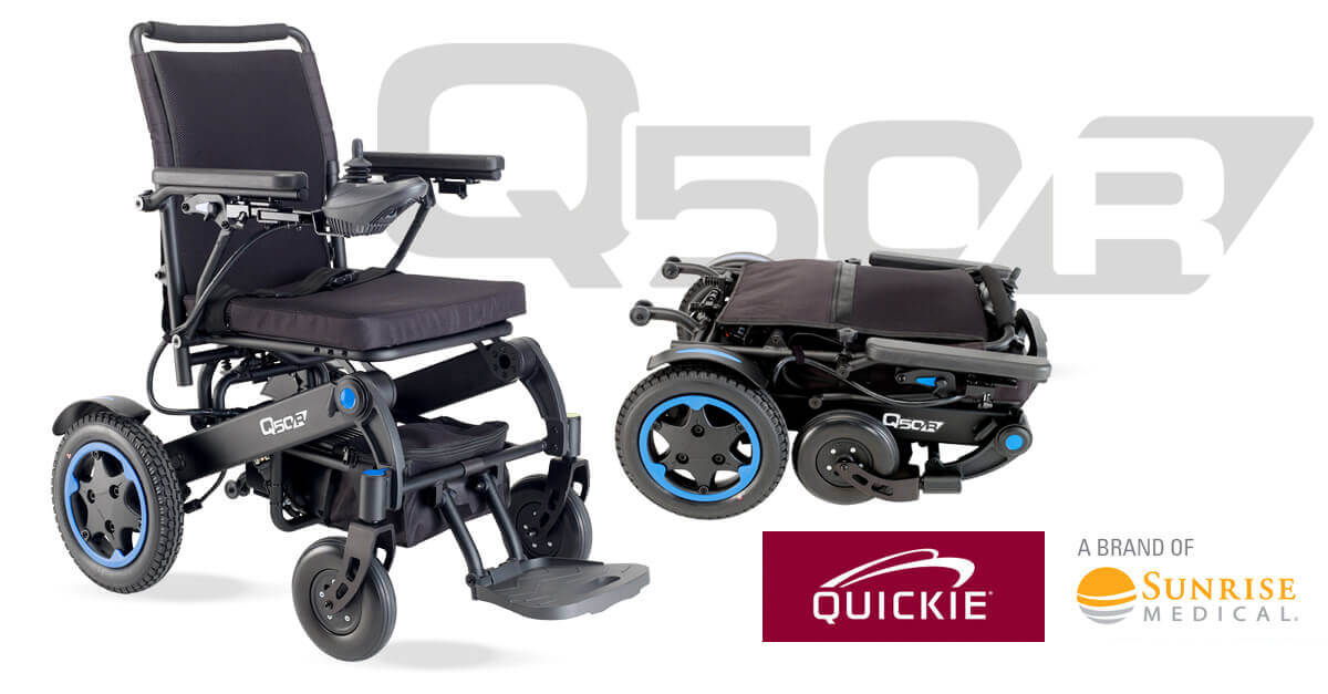 Quickie Q50 R Folding Power wheelchair | Sunrise Medical