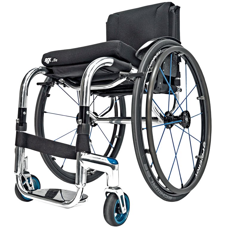 RGK TIGA FX Lightweight Folding Wheelchair